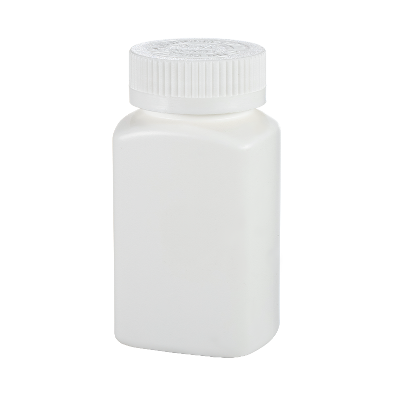 Chai vuông HDPE có nắp đường kính phổ thông 44mm